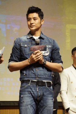中国首席男模罗彬亮相电影《地狱工厂》上线发布会